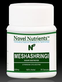 Meshashringi -Gymnema- - Diabetic support 500 mg Capsules Sugar destroyer